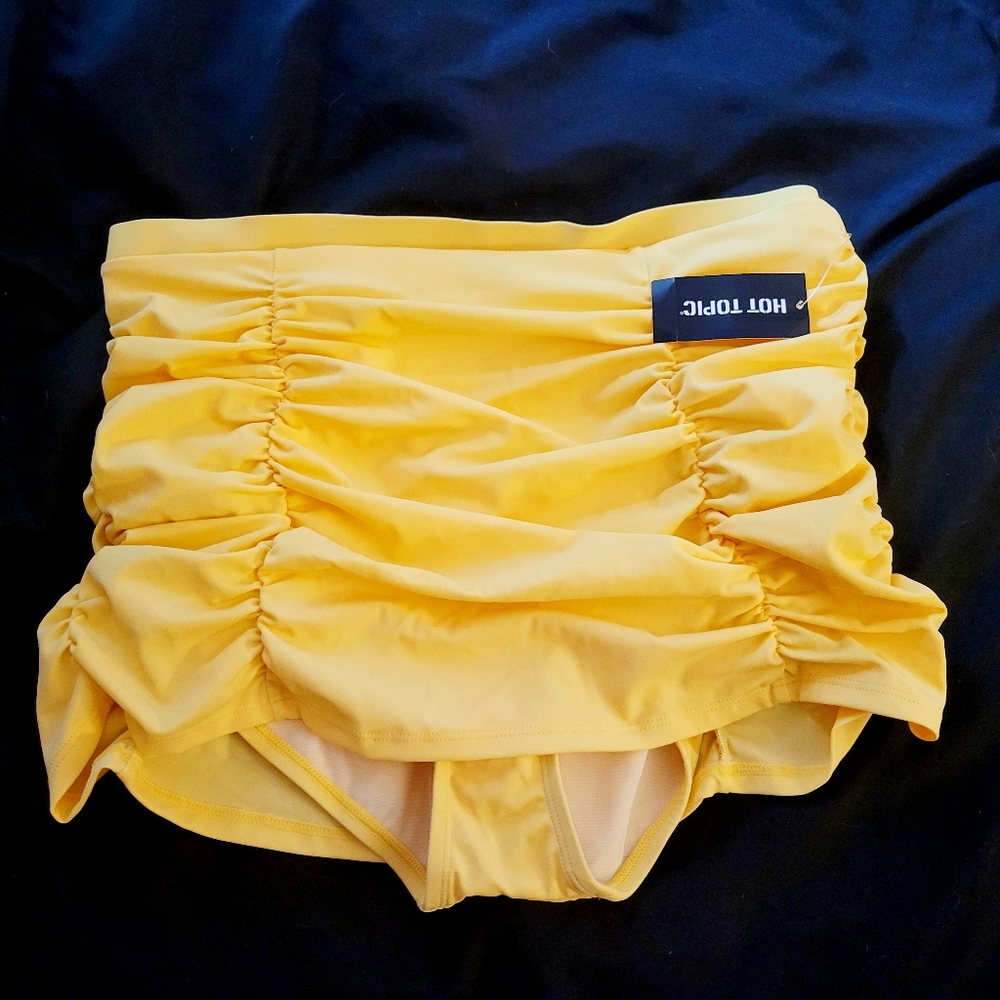 XL HARD TO FIND SIZE Belle disney hot topic swim bottoms NWT
